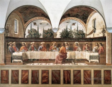  domenico - letzte Abendmahl 1486 Religiosen Domenico Ghirlandaio Religiosen Christianity